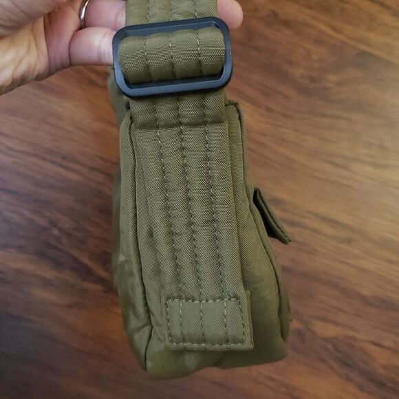 NWOT BAGGU Olive Green Chic Feminine Retro Y2K Edgy Streetwear Shoulder Bag - Picture 6 of 7